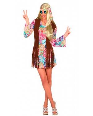 Costume Hippie Donna Adulto per Carnevale | La Casa di Carnevale
