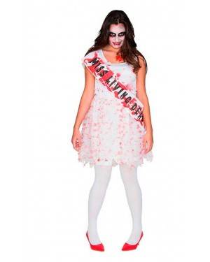 Costume Miss Istituto Zombie M/L