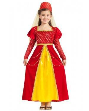 Costume da Principessa  Medievale Bimba