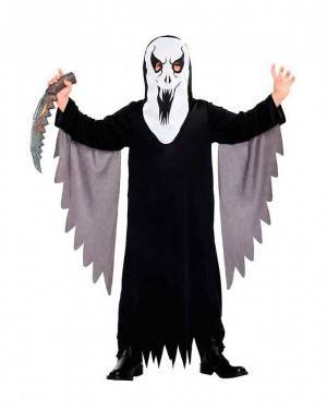 Costume Fantasma Scream Taglia 5-6 Anni per Carnevale
