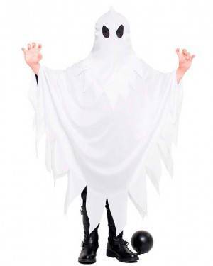 Costume Fantasma Taglia 5-6 Anni per Carnevale