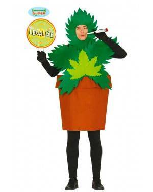 Costume Foglia di Cannabis per Carnevale