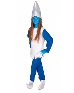 Costume Gnoma Azzurra Bambina