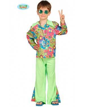 Costume Hippie Colori Bambino per Carnevale
