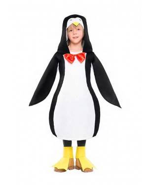 Costume Pingüino Taglia 3-4 Anni per Carnevale