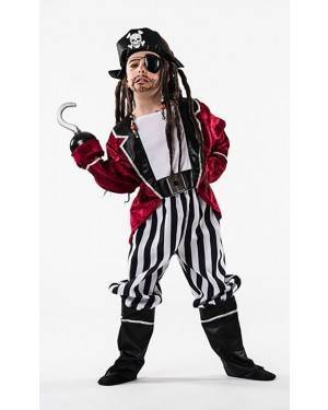 Costume Pirata Bambino T. 1 a 3 Anni
