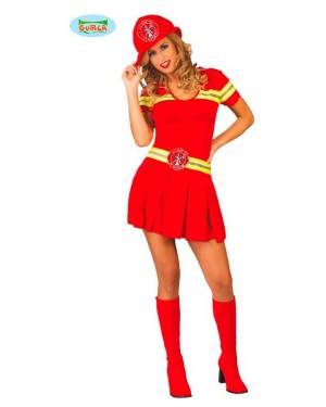 Costume Pompiere Donna per Carnevale