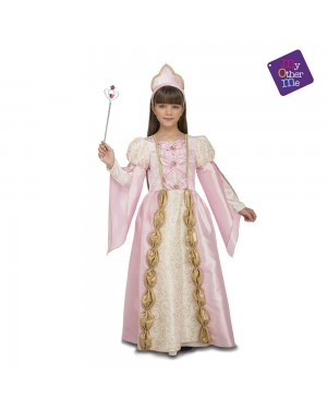 Costume Regina Rosa Bambina per Carnevale | La Casa di Carnevale