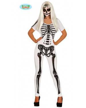 Costume Girl Skeleton Adulto per Carnevale