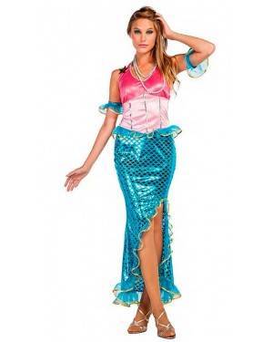Costume Sirena Taglia S per Carnevale