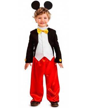 Costume Topolino Mickey Taglia 3-4 Anni per Carnevale