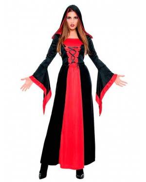 Costume Vampira Elegante Taglia S per Carnevale