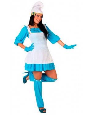 Costume Gnometta Azzurra