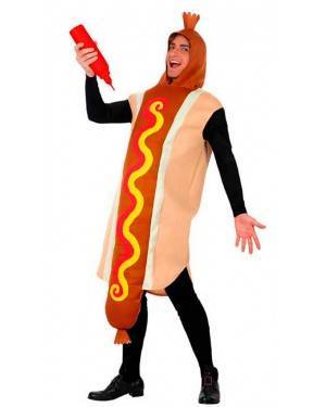 Costumi Hot Dog Taglia M/L per Carnevale